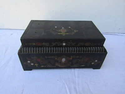 ancien socle en bois pour pendule sculpture globe divers - Photo 1/4