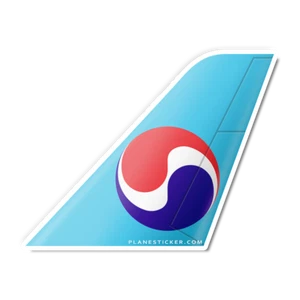 Korean Air Tail - Picture 1 of 1