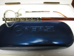VIA MILANO BRILLENGESTELL Style C301 Gr. 50-17-135 GOLD Gratis Etui - Bild 1 von 3
