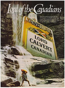 Anuncio impreso vintage 1983 Lord Calvert whisky canadiense - Imagen 1 de 1