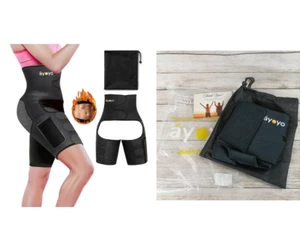 AYOYO Waist Thigh Trainer Sz S/M Body Shaper Trimmer Butt Lifter Slim Burn Belt - Picture 1 of 7