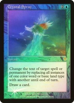 Invasion  MTG  FOIL   Crystal Spray   Magic - Image 1 of 2