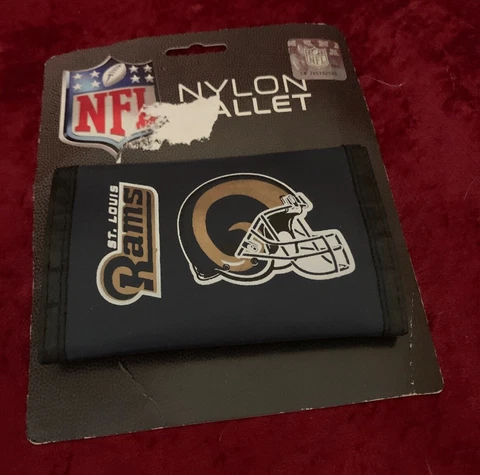 St. Saint Louis Rams Football Licensed NFL Sports Wallet Nylon Trifold Cover