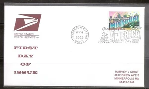 US SC # 3585 Greetings From America FDC - Missouri - USPS Cover - Picture 1 of 1