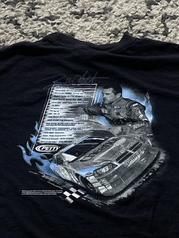 Bobby Labonte Tshirt Mens L Cheerios Racing Black Yellow 43 Nascar Shirt Cover