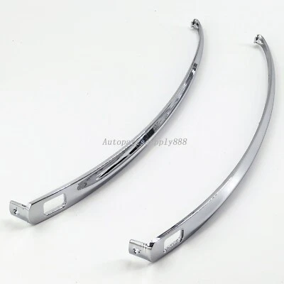 Manija de puerta cromada apta para Bentley Continental Flying Spur GT GTC 2 piezas Foto 1 de 4