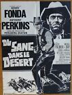 Du Sang Dans Le Desert Henry Fonda Affiche Cinema Originale 80X60 Western R60s