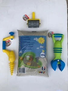 SET COMPLETO DI SABBIA CON SACCO SMOBY DA 15 KG,PINZA,RULLO E PERFORATORE HAPE - Imagen 1 de 1