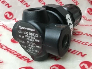 New! Norgren R07-100-RNEG Regulator (#6893) - Picture 1 of 8
