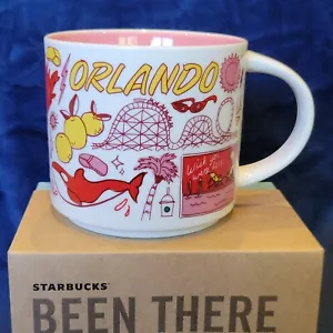 Orlando, FL Starbucks City BEEN THERE Serie, Across the Globe, 14oz Becher Neu - Bild 1 von 6