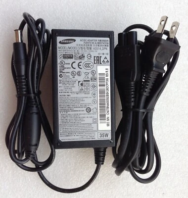 New Original OEM Samsung 14V 2.5A AC Adapter&Cord for Samsung A3514_DPN Monitor - Image 1 of 4