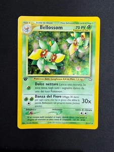 Pokemon Bellossom 3/111 Neo Genesis Rara Holo Prima Edizione Wizards ITA Vintage - Foto 1 di 10