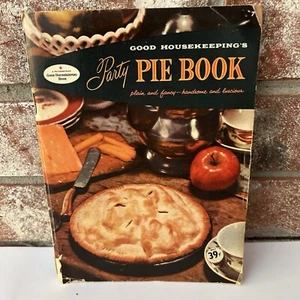 Good Housekeeping's Party Pie Book Vintage Cook Booklet 1958 Recipes Paperback - Picture 1 of 8