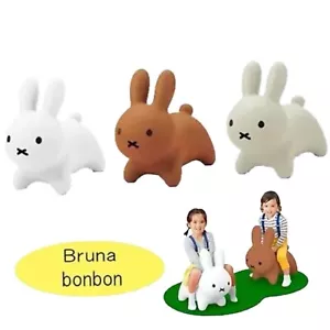 ides Bruna Bon Bon Miffy weicher Hüpfstuhl Hüpfen Reiten Kaninchen Spielzeug drei Farben - Bild 1 von 12