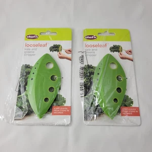 Herb Stripper Kale Rosemary Collard Chard Leaf Remover Chefn Looseleaf Lot of 2 - Picture 1 of 7