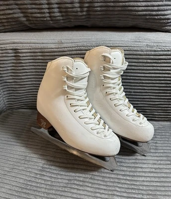 Patines artísticos Risport Antares/hojas de graf/talla 225/US Youth 3 – Excelente Foto 1 de 4