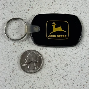 John Deere Timmermann Insurance Service Winston-Salem Farming Keychain Key Ring - Picture 1 of 2