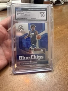 2020-21 Panini Mosaic - Anthony Edwards #14 CGC Graded 10 - Picture 1 of 2