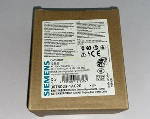 1 pieza nuevo contactor Siemens 3RT6023-1AG20 3RT60231AG20 AC110V en caja nuevo - Imagen 1 de 3