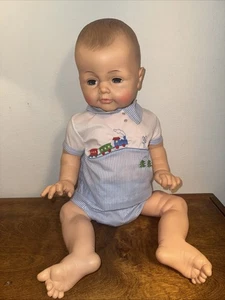Vintage Doll Ideal BYE-BYE BABY Playpal Vinyl 25" - Picture 1 of 11