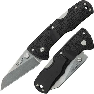 Coltelli Acciaio Freddo Kiridashi Lockback 20KPL 4034 Acciaio Nero Griv-Ex - Foto 1 di 1