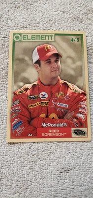 2010 Press Pass Element REED SORENSON #43 McDonald's Emerald Parallel  #d 4/5  - Image 1 of 4