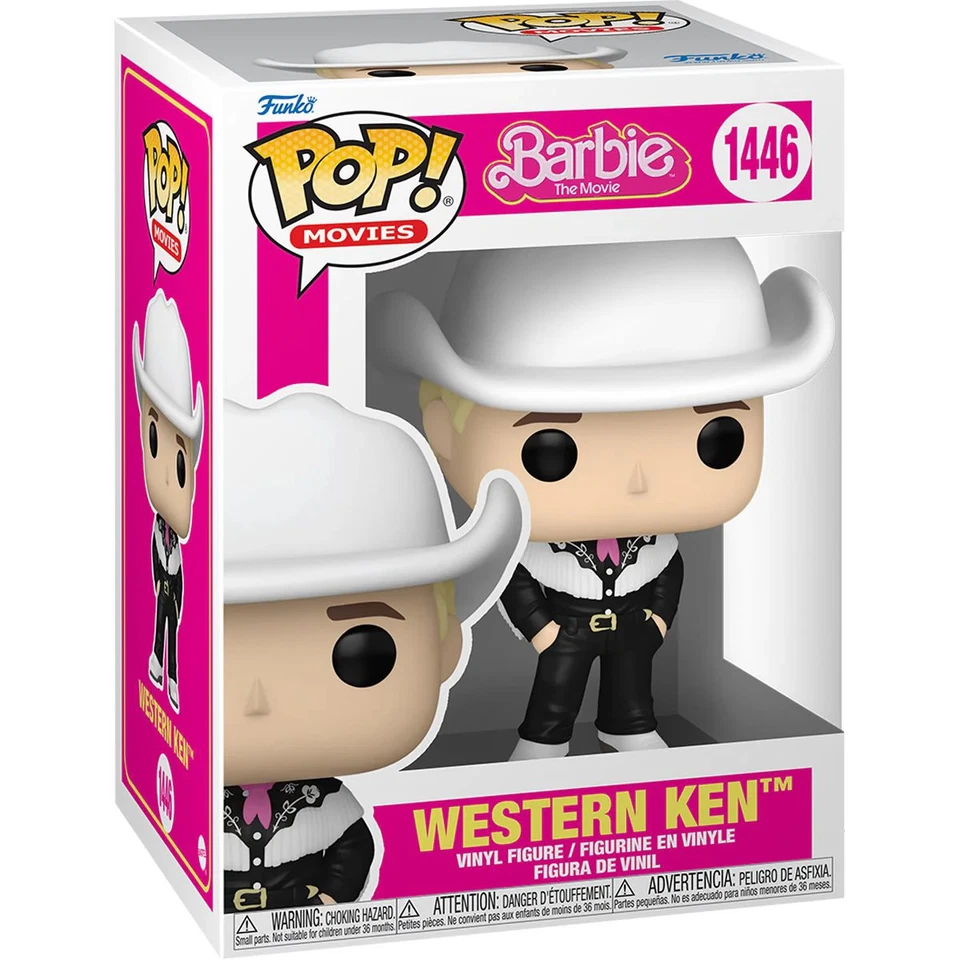 Figura Vinilo Funko Pop Barbie La Película Western Ken 1446 Foto 1 de 1