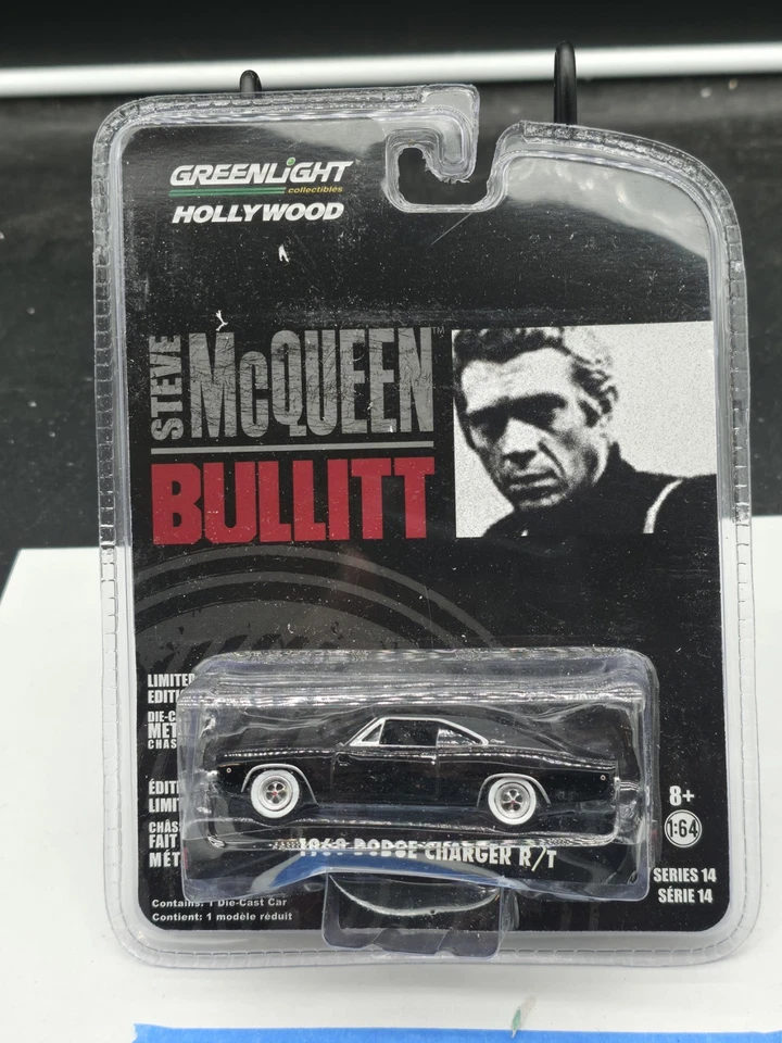 Cargador Dodge Greenlight 2012 Hollywood serie 3 Steve McQueen Bullitt 1968 R/T Foto 1 de 2
