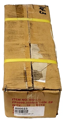 (10 SETS) Fulterer 400023 FR5000.350MM 14" ZP Full Extension 100LB Drawer Slide - Image 1 of 2