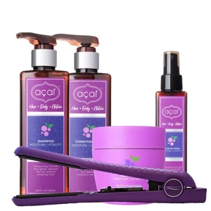 ISO Beauty Spectrum Flat Iron + Shampoo + Conditioner + Leave-on Mask + Haarmaske - Bild 1 von 22