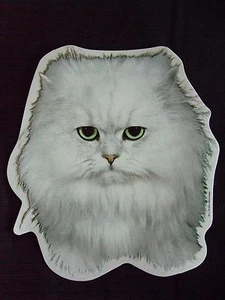 GRAND AUTOCOLLANT - motif tête chat PERSAN CHINCHILLA N° 1 - Imagen 1 de 1