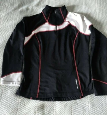 Cannondale Women's Cycling Softshell Jacket Black Red Sz M - RN0101935 CA28059 - Image 1 of 4