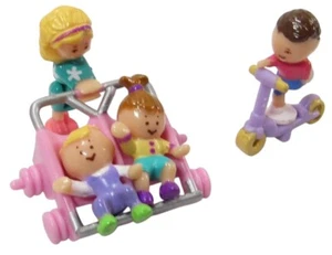 Polly Pocket Vintage 1994 Strollin' Surprise Bluebird Toys COMPLETO - Imagen 1 de 2