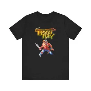 The Adventures of Bayou Billy NES Retro Style Pixel Art Unisex T-Shirt  - Bild 1 von 50