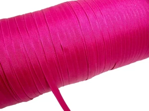 Grosgrain Ribbon 3/8" wide x 10 yards Bright Pink Currant Polyester Crafts B4 - Picture 1 of 3