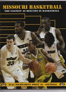 2009 Missouri Tigers NCAA Tournament Media Guide Sweet 16 - Picture 1 of 1