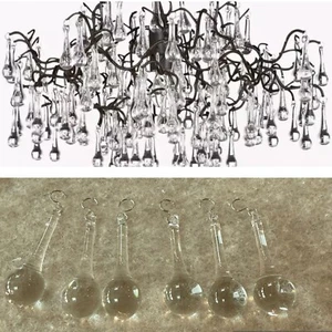 JOHN LEWIS VICTORIA CHANDELIER Replacement Crystals Droplets X 6 - Picture 1 of 6