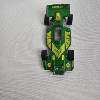 De colección Hot Wheels Redline 1973 El Rey Special Dunlop verde Hong Kong eje doblado Foto 1 de 4