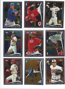 2014 TOPPS CHROME - STARS, ROOKIE RC'S #'S 1-220  - WHO DO YOU NEED!!!