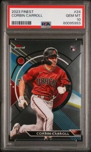 Corbin Carroll 2023 Topps Finest #24 RC PSA 10  - Imagen 1 de 12