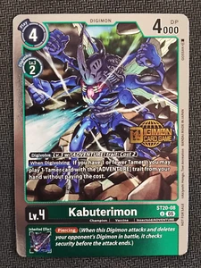 Digimon Card Game - Kabuterimon - ST20-08 ENG - Promo Foil - Picture 1 of 2