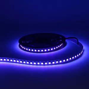 Luci a Striscia LED UV 1-5 M 5050 60/120 LED/M Ultravioletto 395-405nm Lampada 5/12/24v - Foto 1 di 12