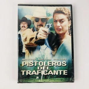 DVD PISTOLEROS DEL TRAFICANTE HUGO STIGLITZ JORGE ALDAMA DIANA GOLDEN PABLO ROME - Picture 1 of 2