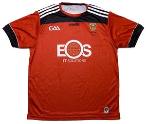 O'NEILLS Down GAA An Dun Ireland Gaelic Football Hurling Jersey Men's XL - Picture 1 of 9