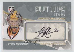2010-11 ITG Between the Pipes GoalieGraphs Tyson Teichmann #A-TT Auto