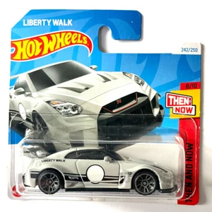 Nissan 35GT-RR Ver2 gris HotWheels escala 1/64 Liberty Walk nuevo coche de juguete nuevo en caja - Imagen 1 de 3
