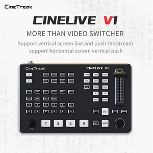 CineTreak CINELIVE V1 HD Screen Video Switcher HDMI 1080P PTZ Camera Control  - Picture 1 of 6