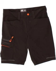 HELLY HANSEN Mens Cargo Shorts Medium W28 Black Polyamide CF38 - Picture 1 of 4