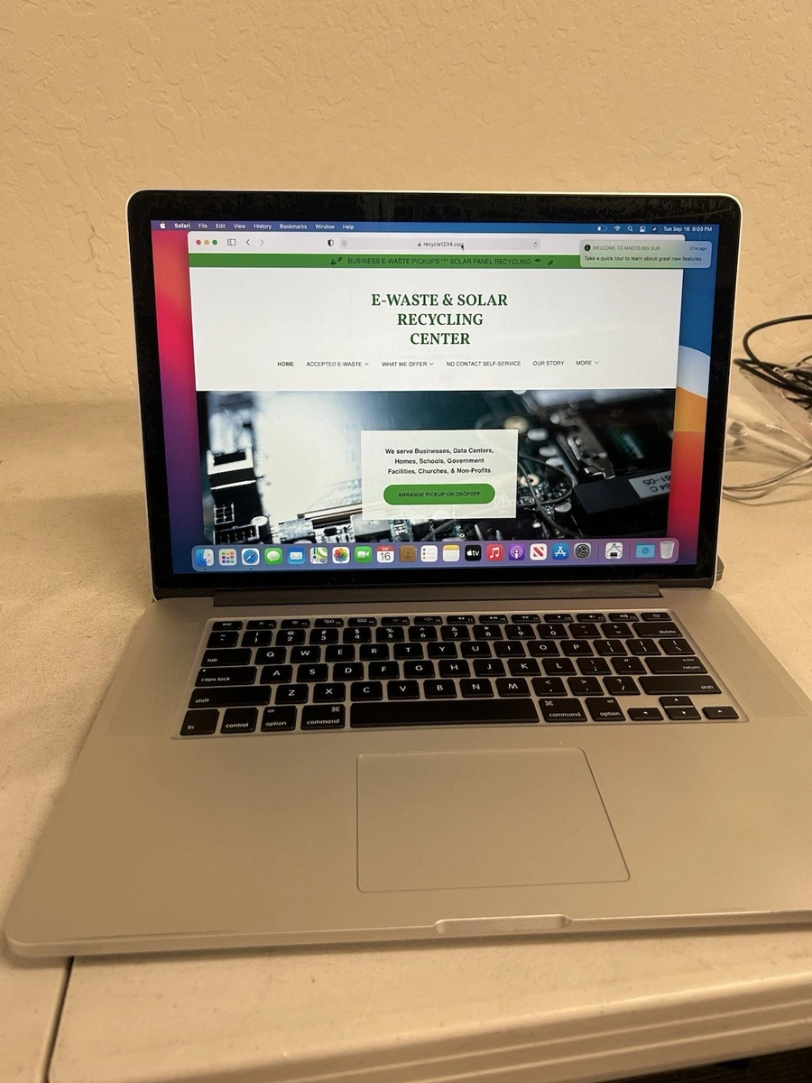 2014 Apple MacBook Pro 16GB Laptops for sale - eBay