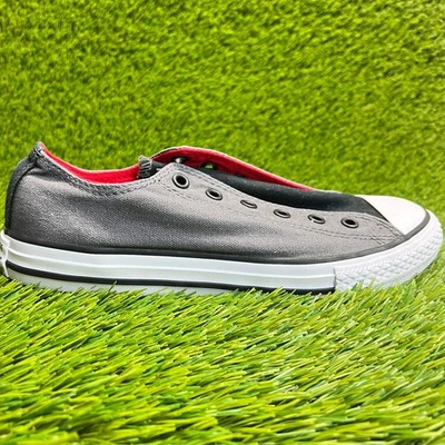 Zapatillas deportivas Converse Chuck Taylor All Star bajas para niños talla 4,5 años grises Foto 1 de 4